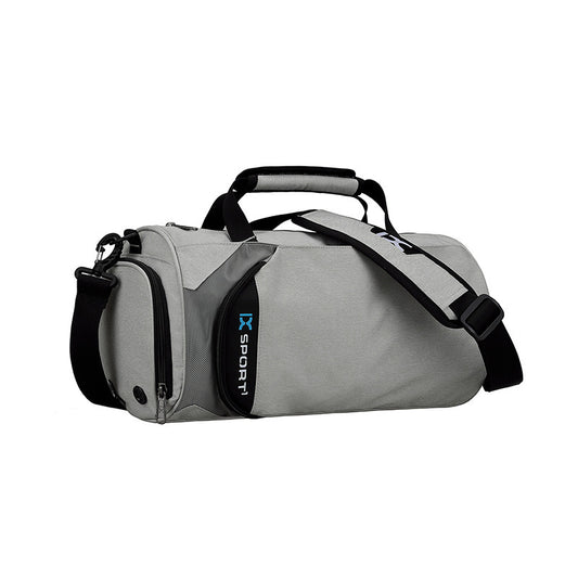 Cylindrical Sports Bag – durable nylon, unisex design, spacious & portable for yoga & sports - TNT Fitness Gear