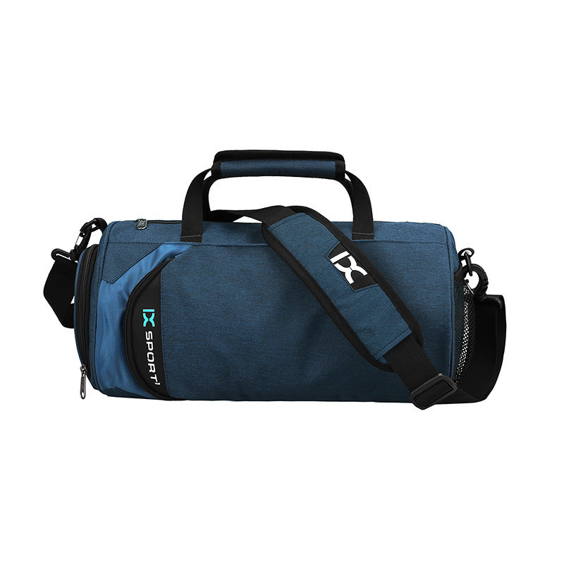 Cylindrical Sports Bag – durable nylon, unisex design, spacious & portable for yoga & sports - TNT Fitness Gear