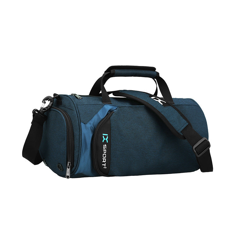 Cylindrical Sports Bag – durable nylon, unisex design, spacious & portable for yoga & sports - TNT Fitness Gear