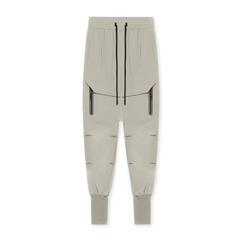 Men’s  performance joggers, slim fit gym training pants.
