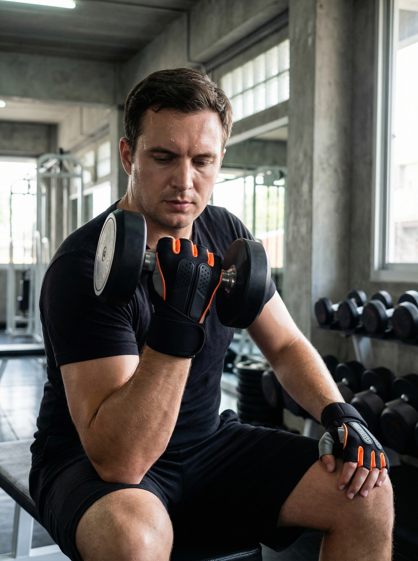 Weightlifting Gloves with Wrist Support