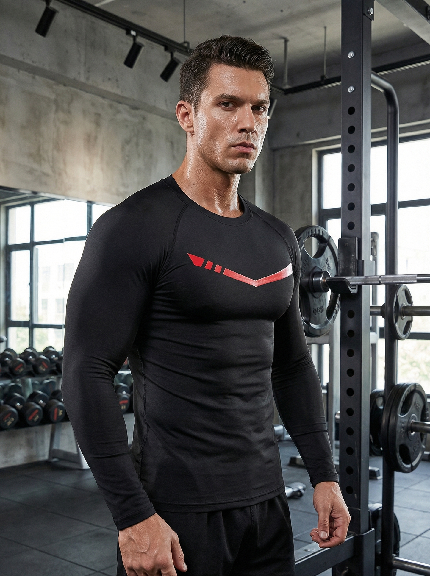 performance training top breathable fabric