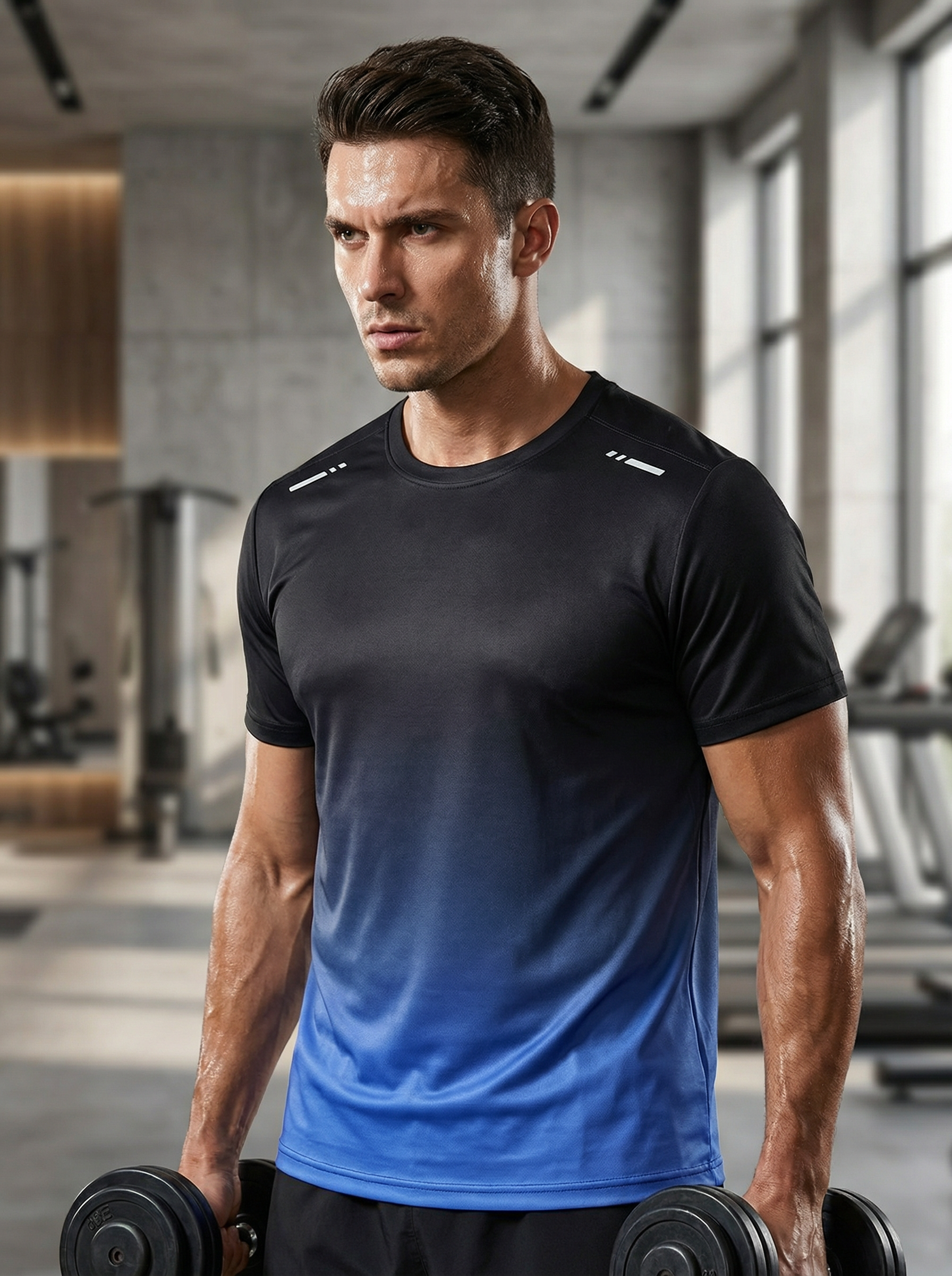 mens quick dry training t shirt performance