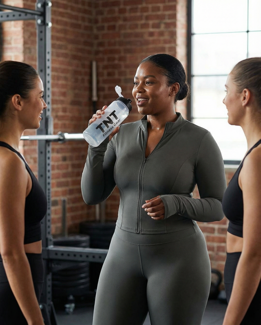 Plus Size XXXL Yoga Set – Jacket, Leggings, Shorts & Flared Pants - TNT Fitness