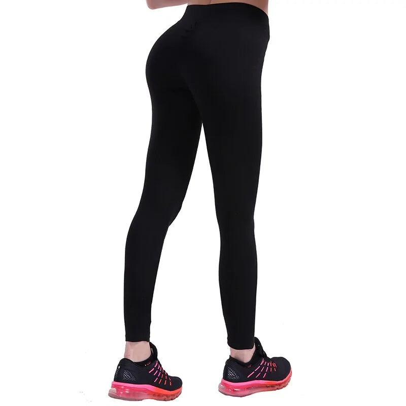 V-Waist Push Up Slim Leggings: Fashionable Workout & Pencil Pants for Women