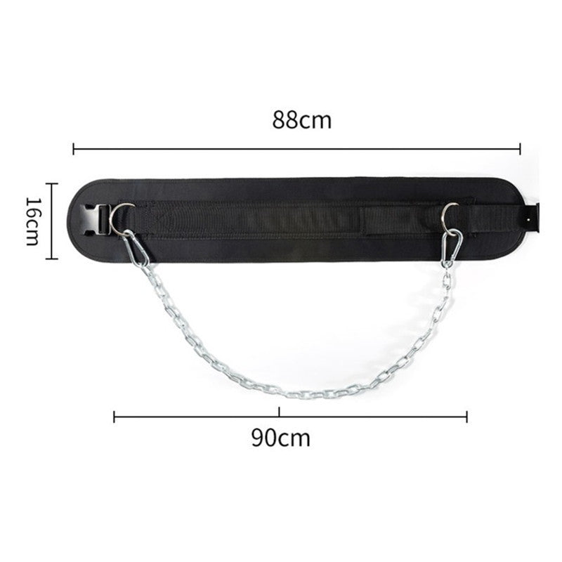 Belt Men's Pull - up Single Parallel Bars Gym Increased Barbell Disk Weight - bearing Auxiliary Equipment Equipment - TNT Fitness