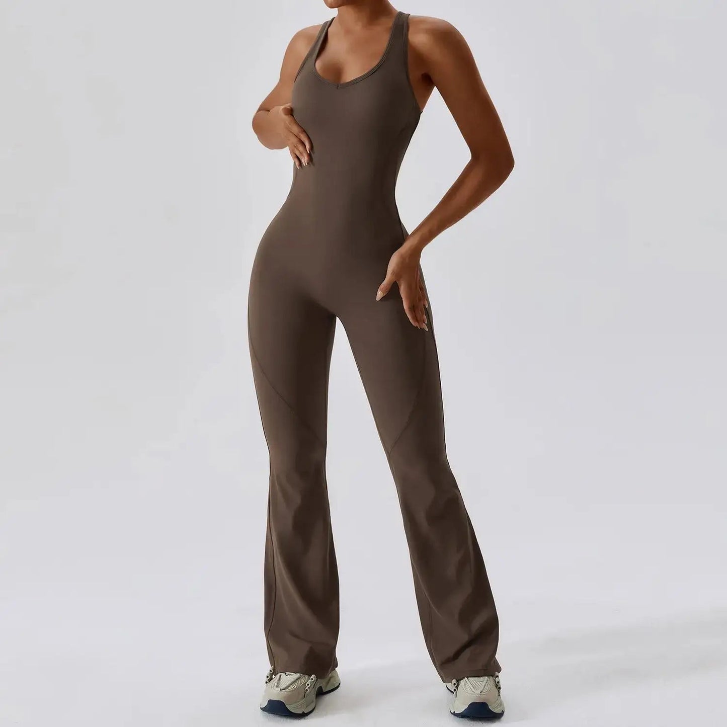 Fitness Stretch Workout Bodysuit - TNT Fitness