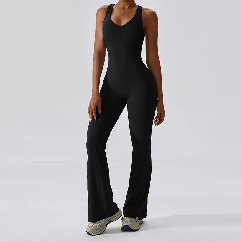 Fitness Stretch Workout Bodysuit - TNT Fitness