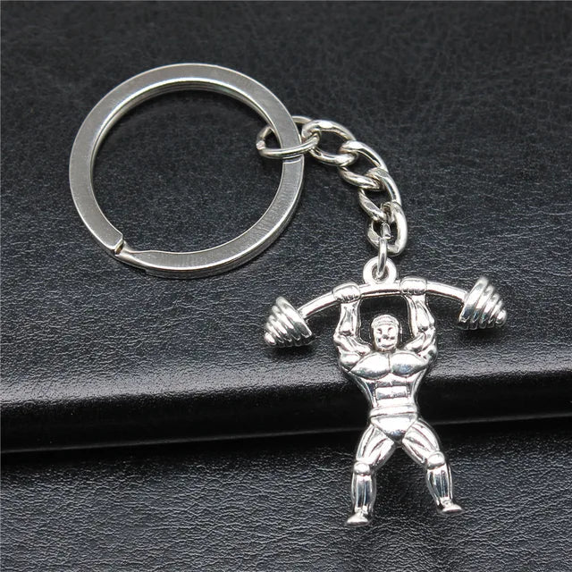 Fitness Weightlifting Film Pendant Keychain Gift - TNT Fitness