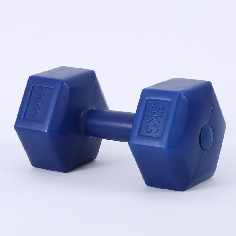 Ladies Gym Aerobics Filling Sand Hexagon Dumbbell - TNT Fitness