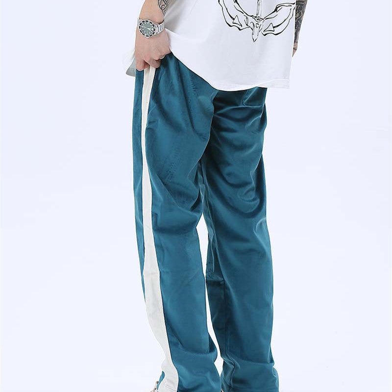 Mens Loose - fitting Casual Retro Clash Pants - TNT Fitness