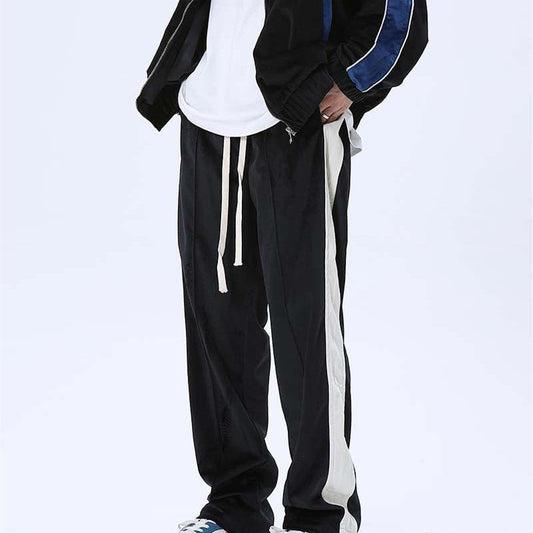 Mens Loose - fitting Casual Retro Clash Pants - TNT Fitness