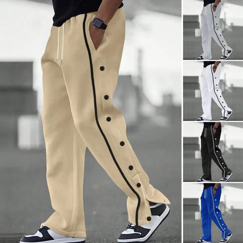 Men’s Plus - Size Casual Sweatpants – Loose Fit with Side Pockets - TNT Fitness