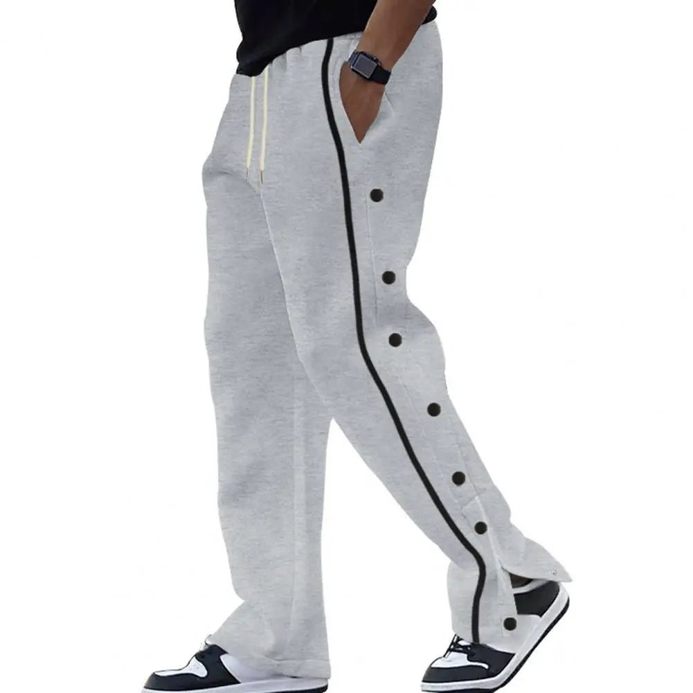 Men’s Plus - Size Casual Sweatpants – Loose Fit with Side Pockets - TNT Fitness
