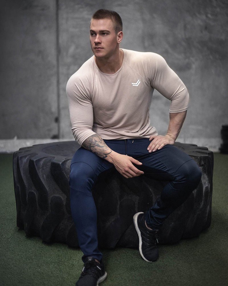 New Long Sleeve T Shirt Sport Men Gym Shirt Quick Dry Gym Fitness Training Running T Shirt Men Workout T-Shirt Bodybuilding Tops - TNT Fitness