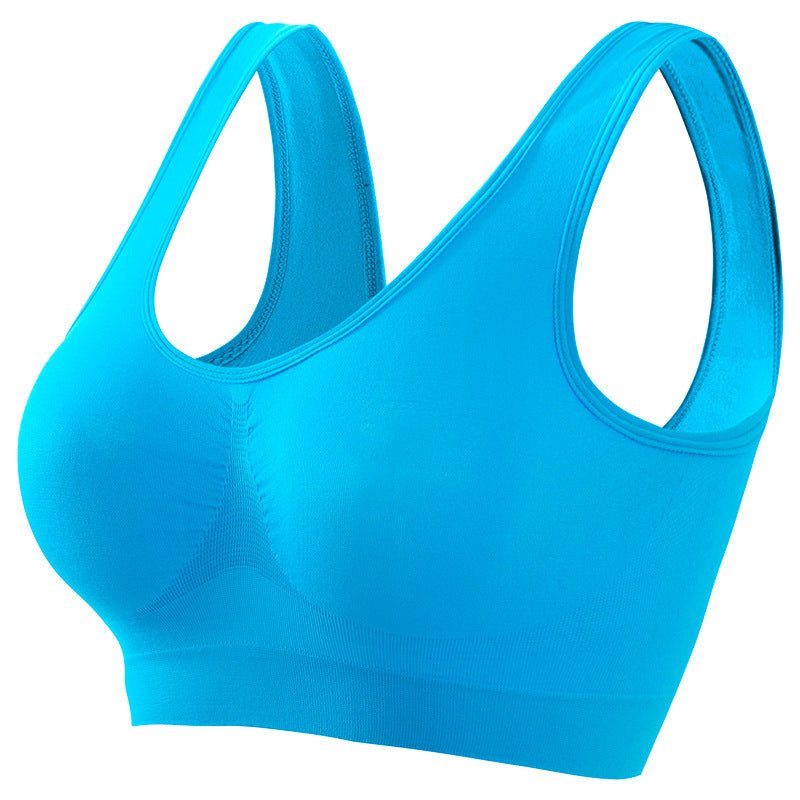Plus Size Sports Underwear - Padded, Seamless, Breathable Fitness Bra - TNT Fitness