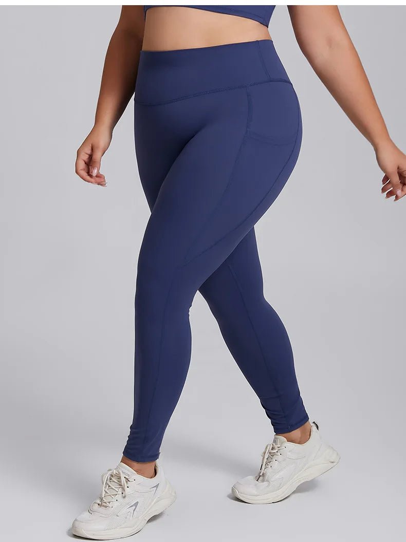 Plus Size Yoga Set for Women – Sports Bra & Gym Leggings | Super Stretch Activewear - TNT Fitness