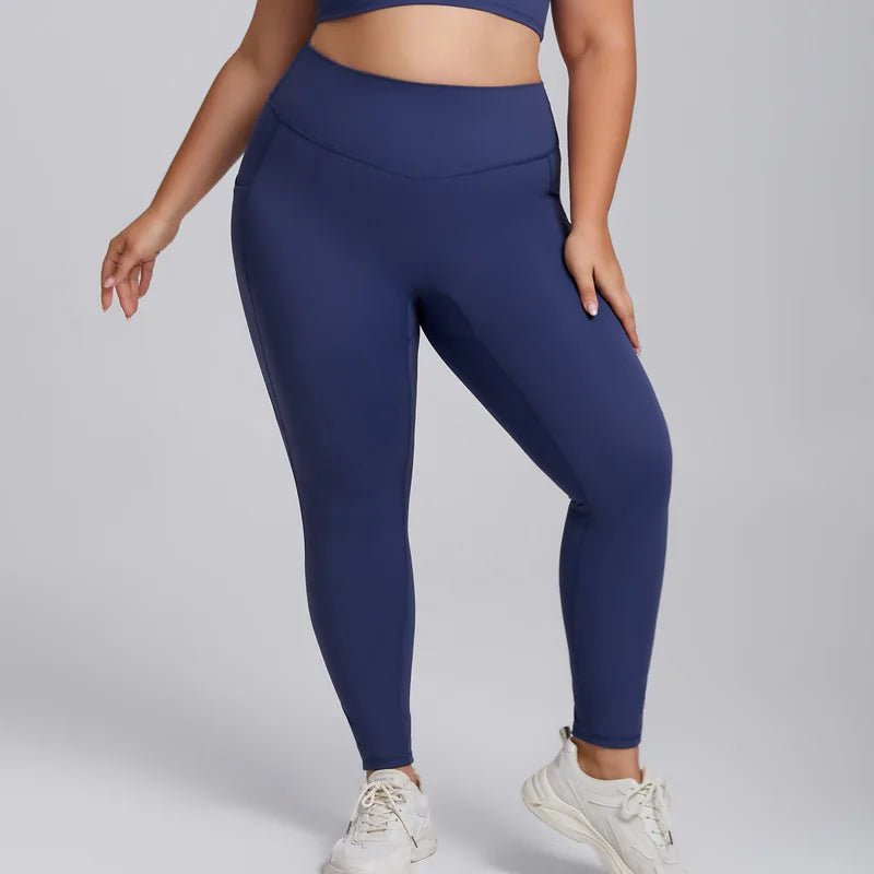 Plus Size Yoga Set for Women – Sports Bra & Gym Leggings | Super Stretch Activewear - TNT Fitness