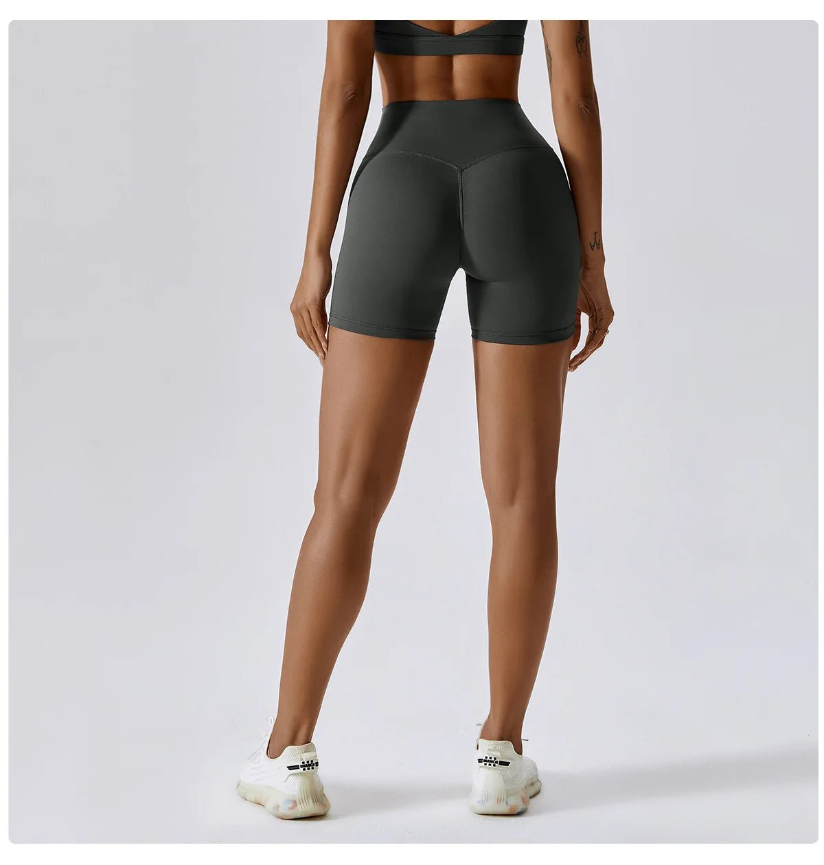 Plus Size Yoga Shorts for Women – Quick Dry, Breathable, Seamless Fitness & Gym Wear - TNT Fitness