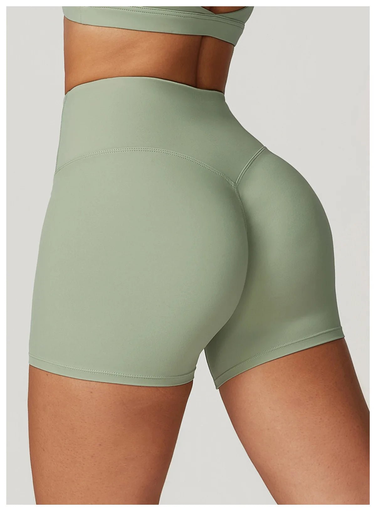 Plus Size Yoga Shorts for Women – Quick Dry, Breathable, Seamless Fitness & Gym Wear - TNT Fitness