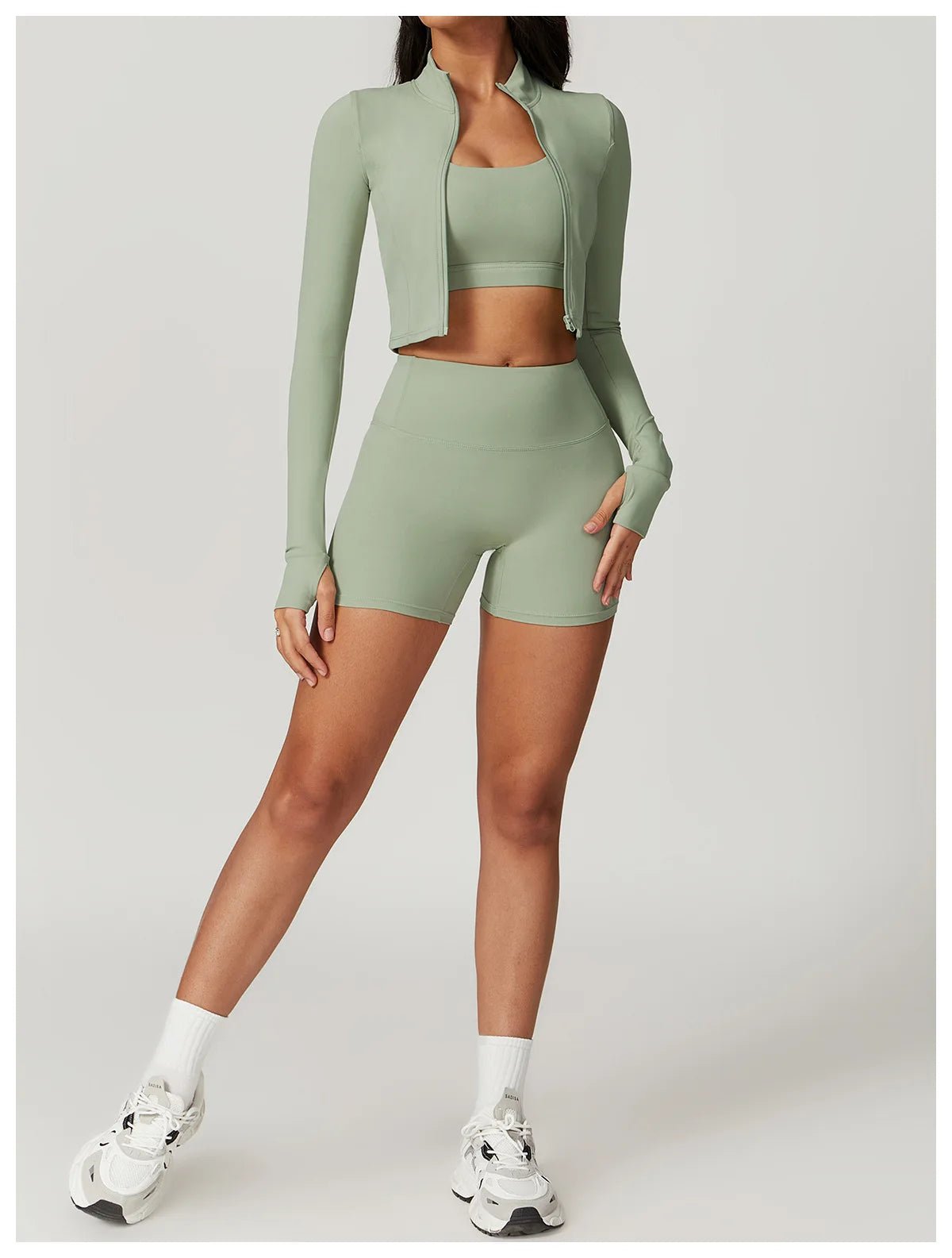 Plus Size Yoga Shorts for Women – Quick Dry, Breathable, Seamless Fitness & Gym Wear - TNT Fitness