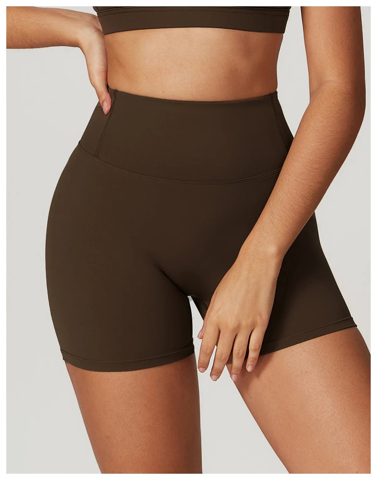 Plus Size Yoga Shorts for Women – Quick Dry, Breathable, Seamless Fitness & Gym Wear - TNT Fitness