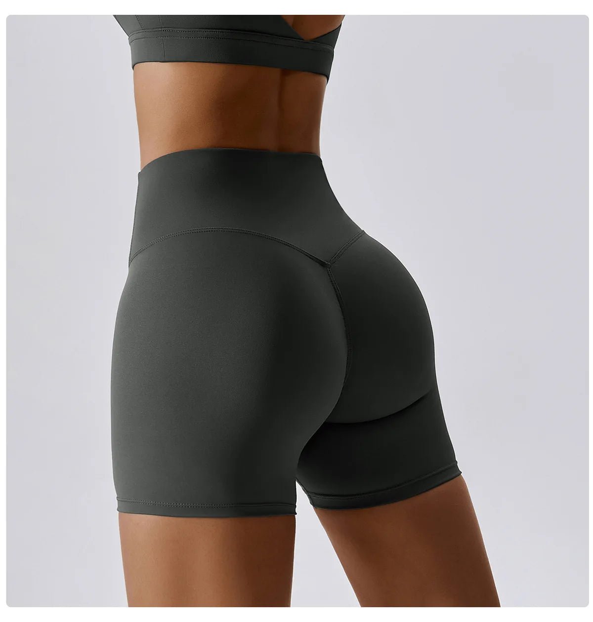 Plus Size Yoga Shorts for Women – Quick Dry, Breathable, Seamless Fitness & Gym Wear - TNT Fitness