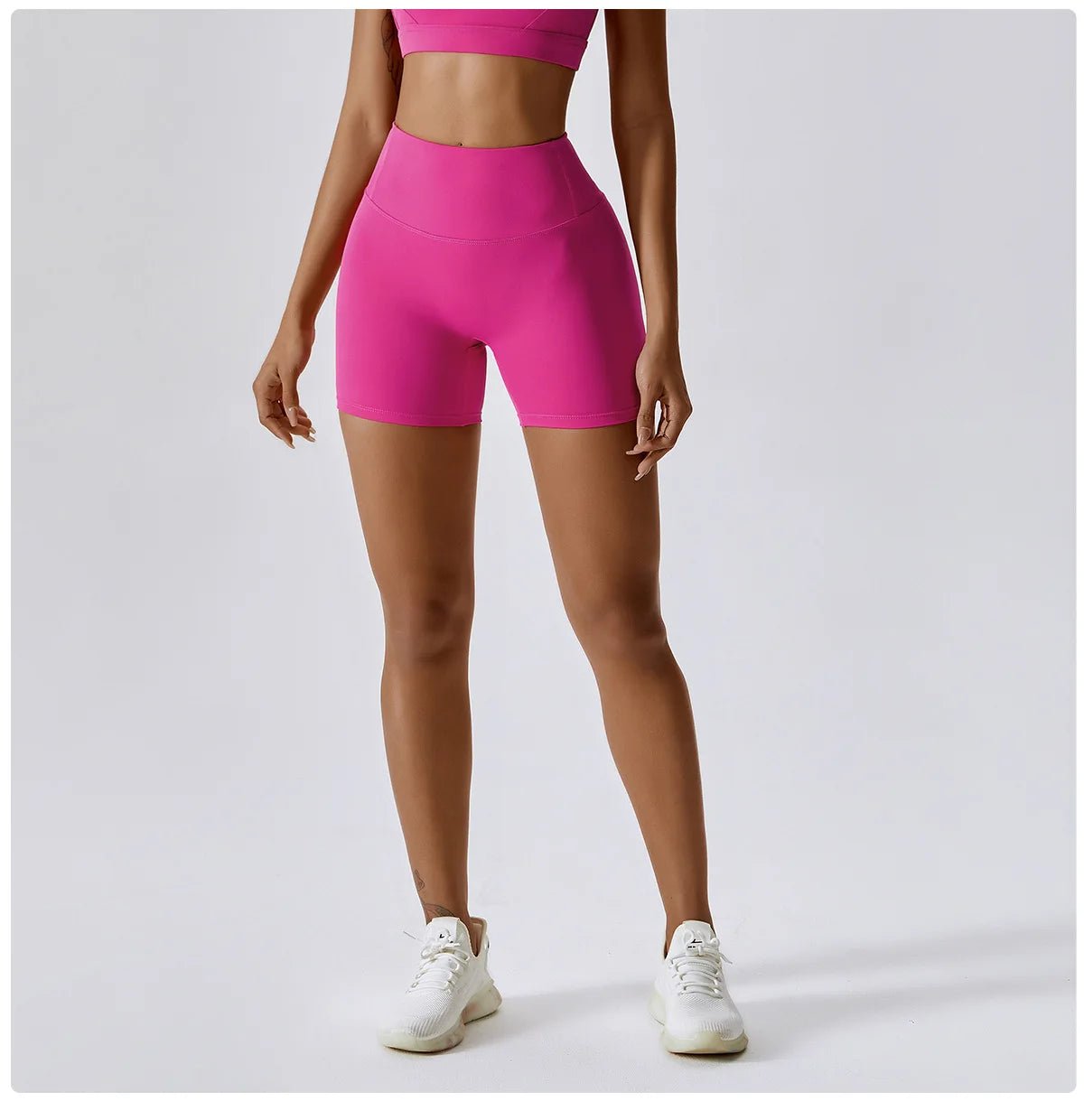 Plus Size Yoga Shorts for Women – Quick Dry, Breathable, Seamless Fitness & Gym Wear - TNT Fitness