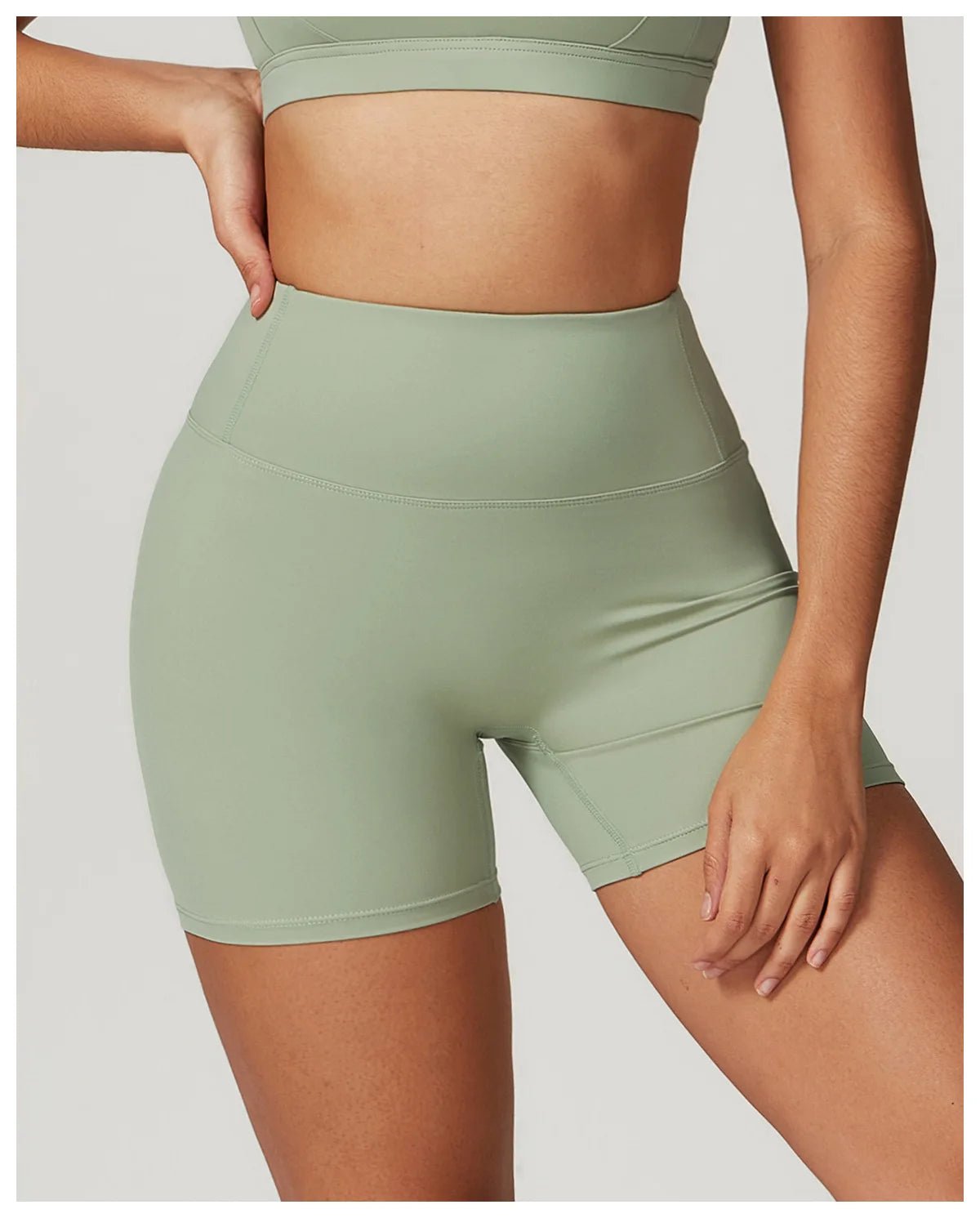Plus Size Yoga Shorts for Women – Quick Dry, Breathable, Seamless Fitness & Gym Wear - TNT Fitness