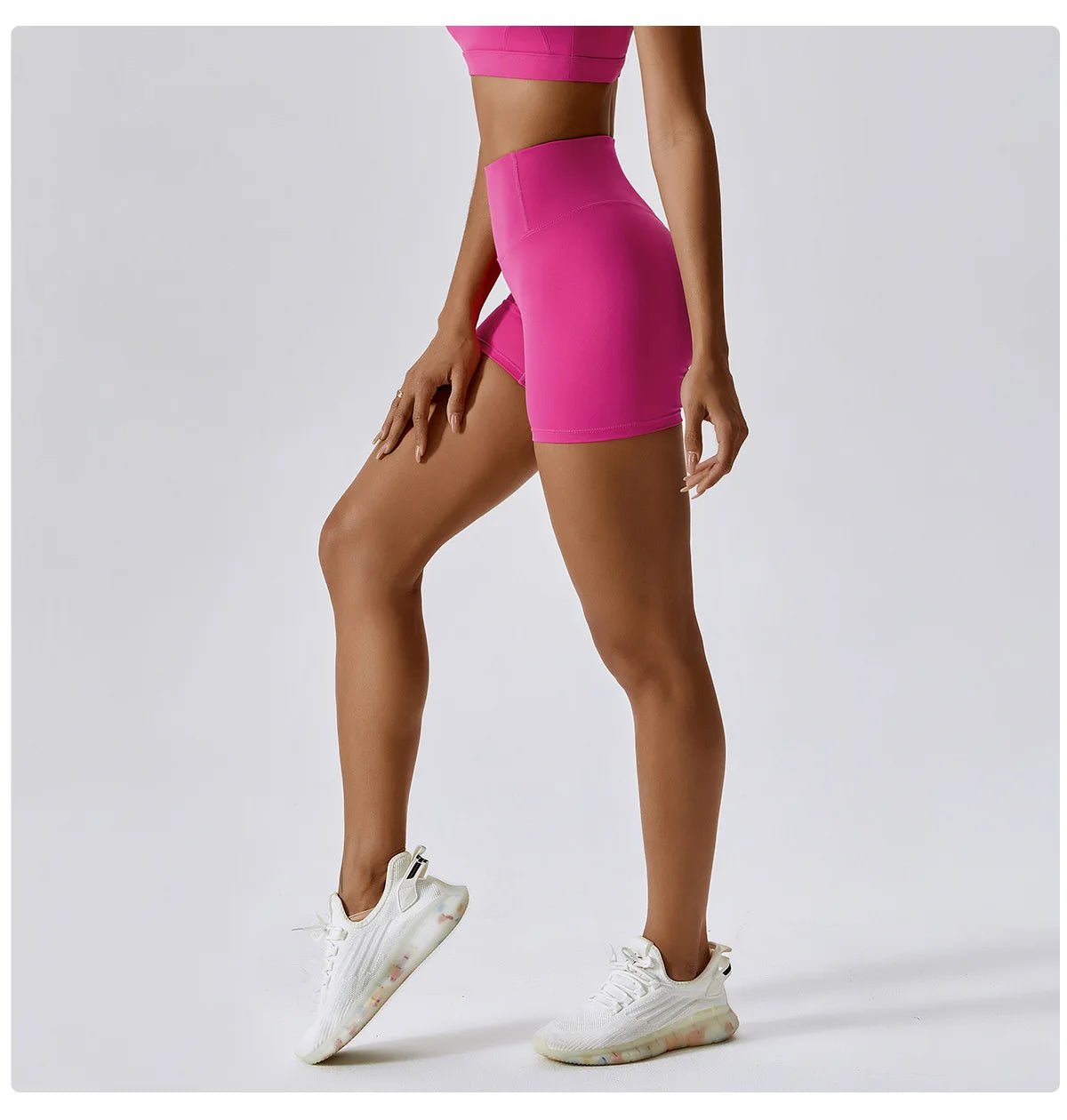 Plus Size Yoga Shorts for Women – Quick Dry, Breathable, Seamless Fitness & Gym Wear - TNT Fitness
