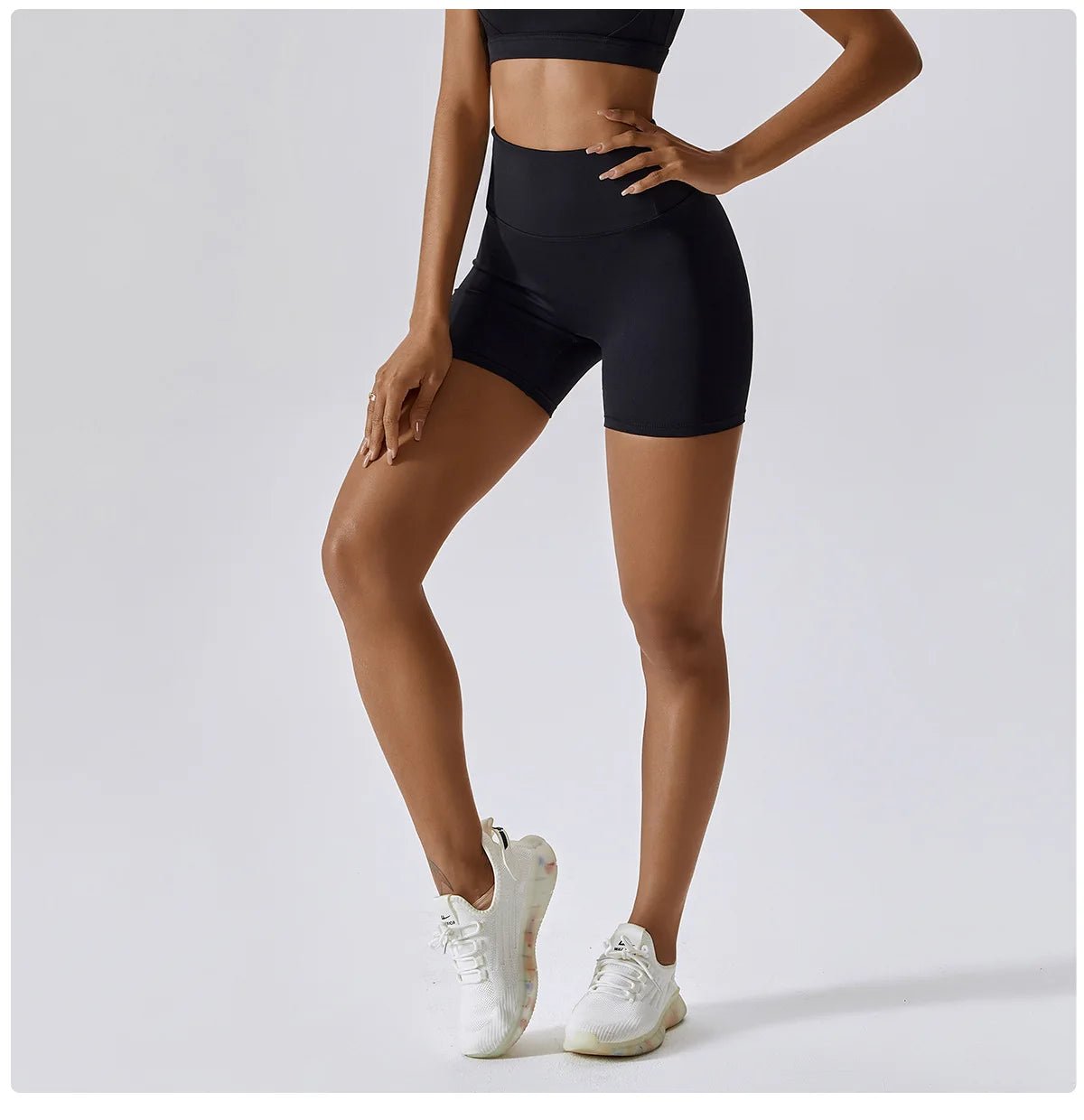 Plus Size Yoga Shorts for Women – Quick Dry, Breathable, Seamless Fitness & Gym Wear - TNT Fitness