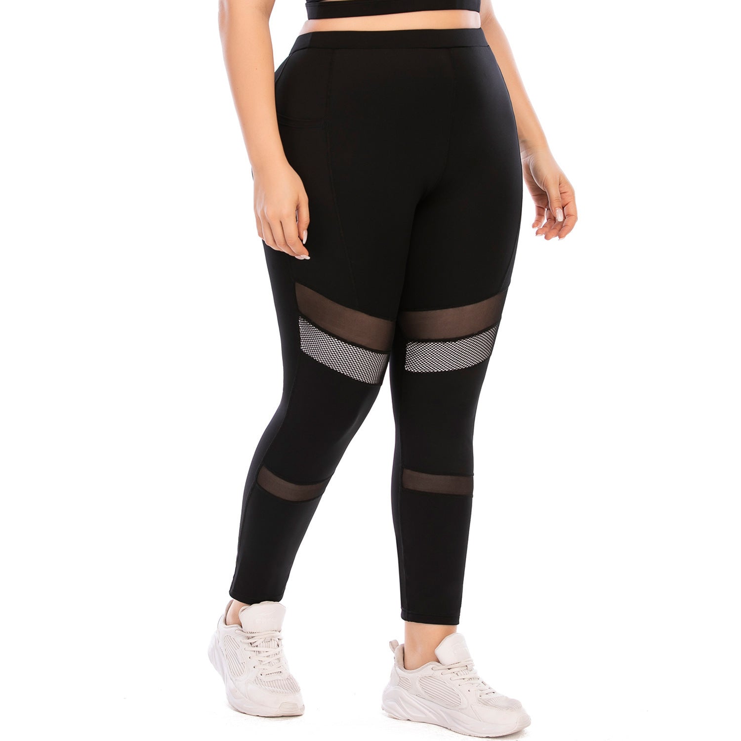 Plus Size Yoga Workout Suit – Tights and Comfortable Activewear - TNT Fitness