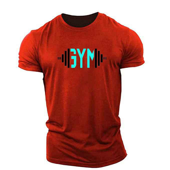 Popular Male Style GYM Muscle Brother Short Sleeves - TNT Fitness