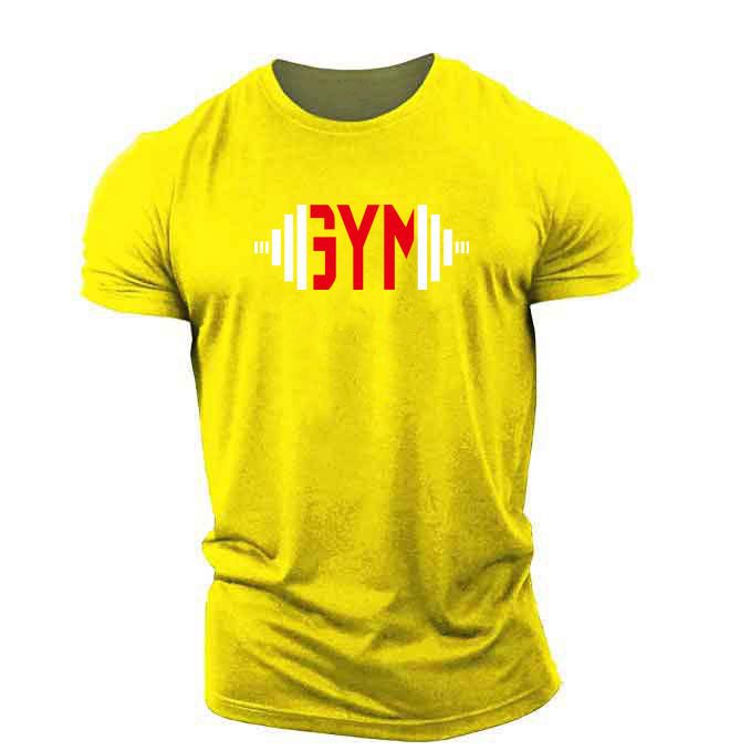 Popular Male Style GYM Muscle Brother Short Sleeves - TNT Fitness