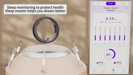video for Multi-Sport Smart Ring – Durable IP68 Waterproof Design l TNT Fitness Gear