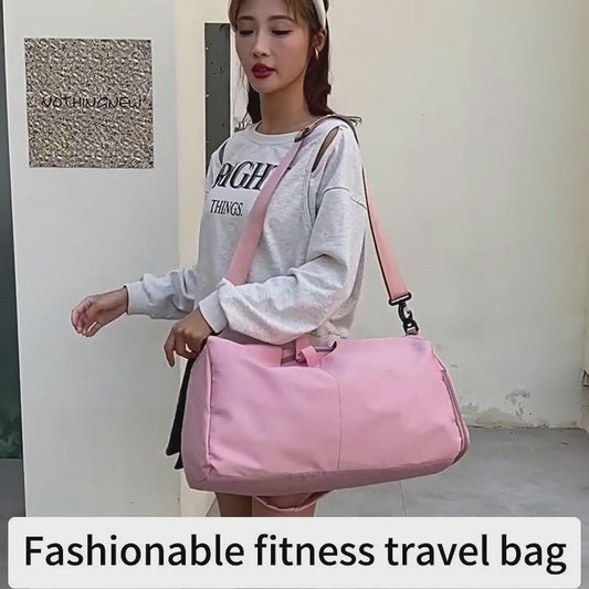 Video for the  yoga mat Training bag with multiple compartments, a separate shoe pocket, and a stylish, durable design—perfect for workouts and travel. - TNT Fitness Gear