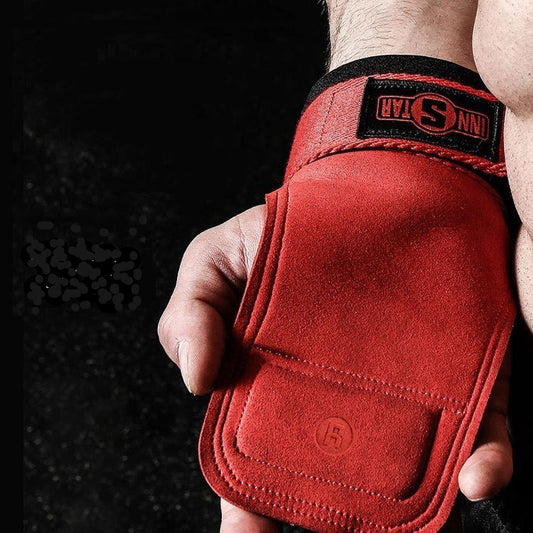 Protective Palm Guard and Wrist Fitness Gloves designed for horizontal bar exercises. Features durable materials and ergonomic design for enhanced grip, palm protection, and wrist support during workouts. TNT Fitness Gear