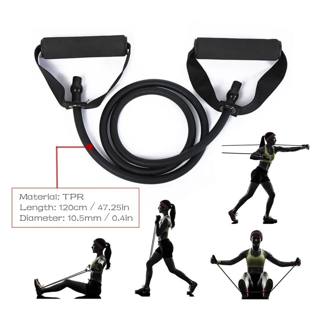 Pull Rope Elastic Resistance Bands Fitness - TNT Fitness