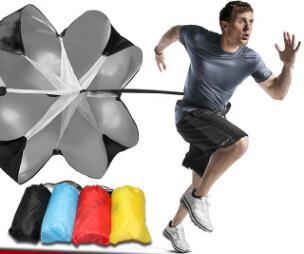 Speed training running parachute designed for outdoor exercise, improving sprinting speed, resistance, and overall athletic performance. Lightweight, durable, and easy to use for fitness enthusiasts and athletes