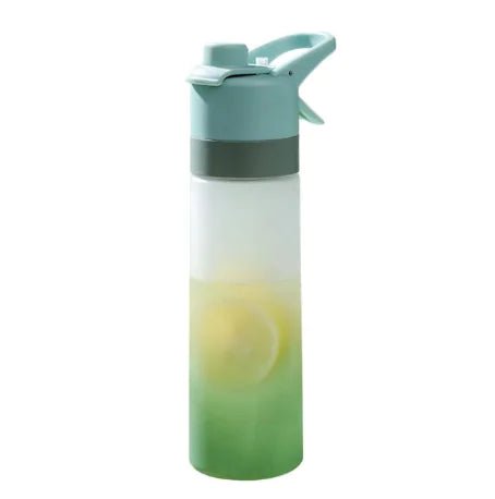 Large spray water bottle with a built-in misting function, perfect for staying cool and hydrated during outdoor activities, workouts, or hot weather. Lightweight and durable for everyday use - TNT Fitness