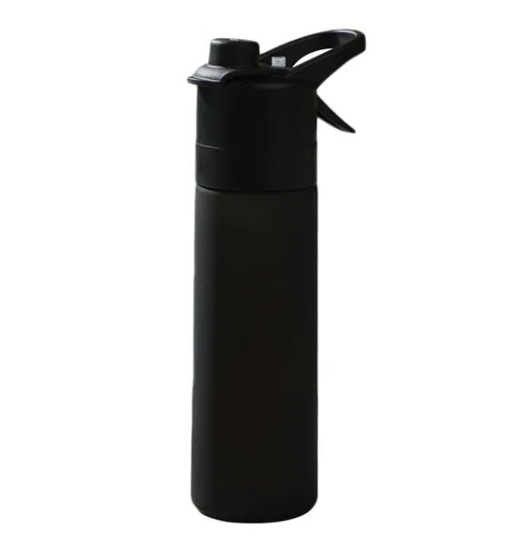Large spray water bottle with a built-in misting function, perfect for staying cool and hydrated during outdoor activities, workouts, or hot weather. Lightweight and durable for everyday use - TNT Fitness