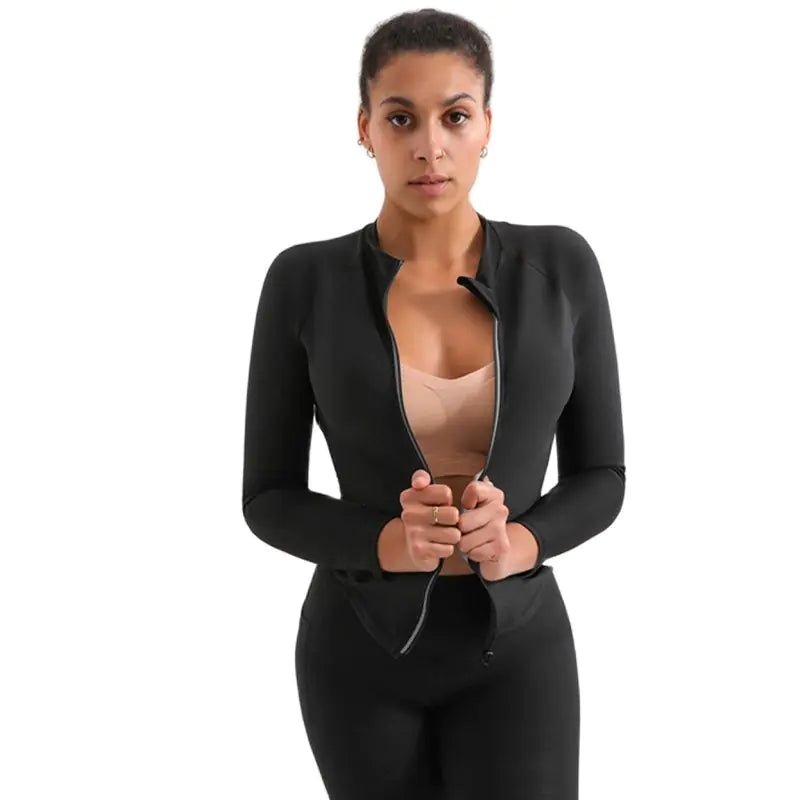 Sauna sweat vest shaper designed to enhance sweat, accelerate calorie burn, and provide adjustable support, made from lightweight and breathable materials for effective weight loss - TNT Fitness Gear