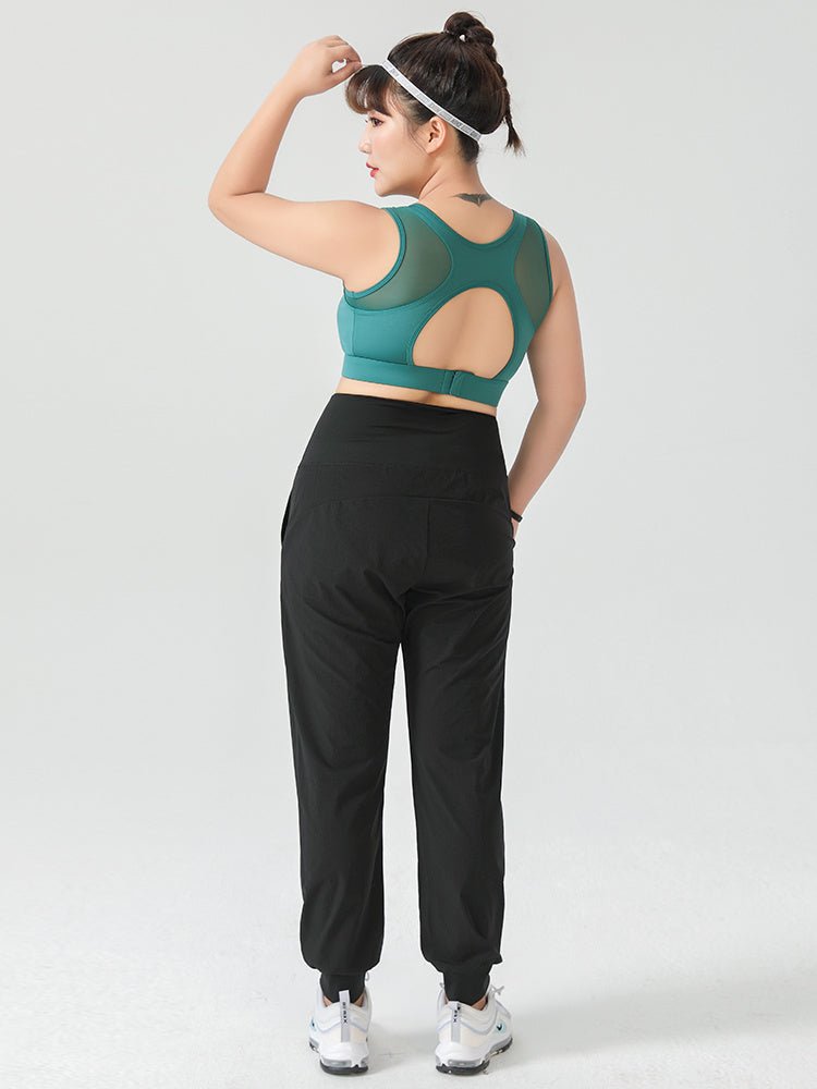 Women's Plus Size High - Impact Sports Bra - Supportive & Comfortable - TNT Fitness