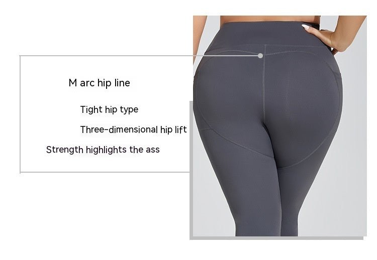 Women's Plus Size Sports Pocket Fitness Trousers - TNT Fitness