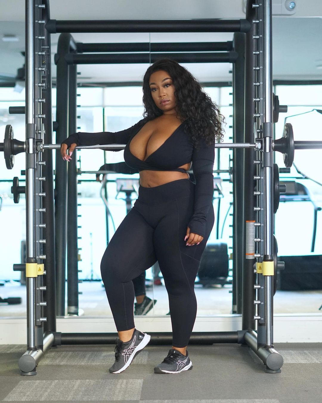 Women's Plus Size Yoga Set - Moisture - Wicking, Two - Piece Summer Suit - TNT Fitness